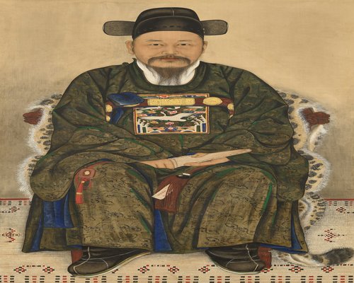 Portrait of middle aged asian woman